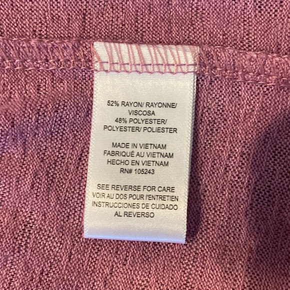 NWT Bobeau Open Front Long Sleeve Cardigan in Sz Medium - Picture 9 of 10